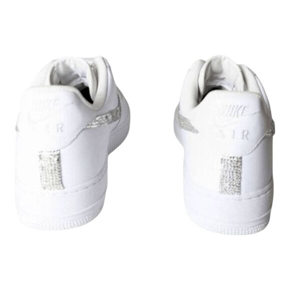 NIKE Air Force 1 Low Customised \'Swarovski\' Sneakers Size 12